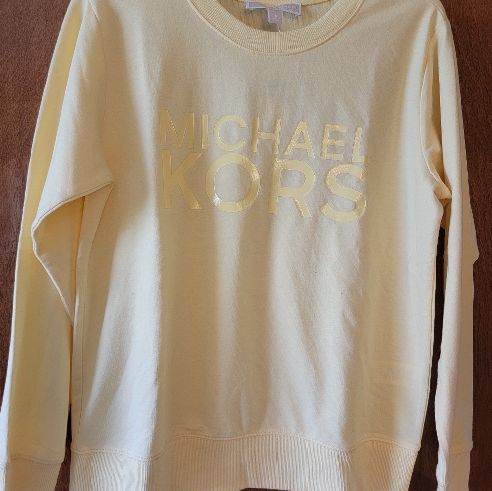 Michael Kors Yellow Sweatshirt